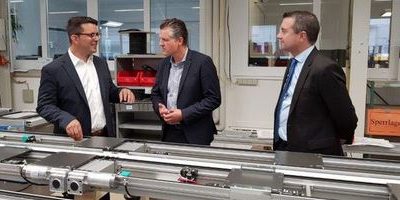 Thorsten Frei und Industrie 4.0 – Besuch bei STEIN Automation